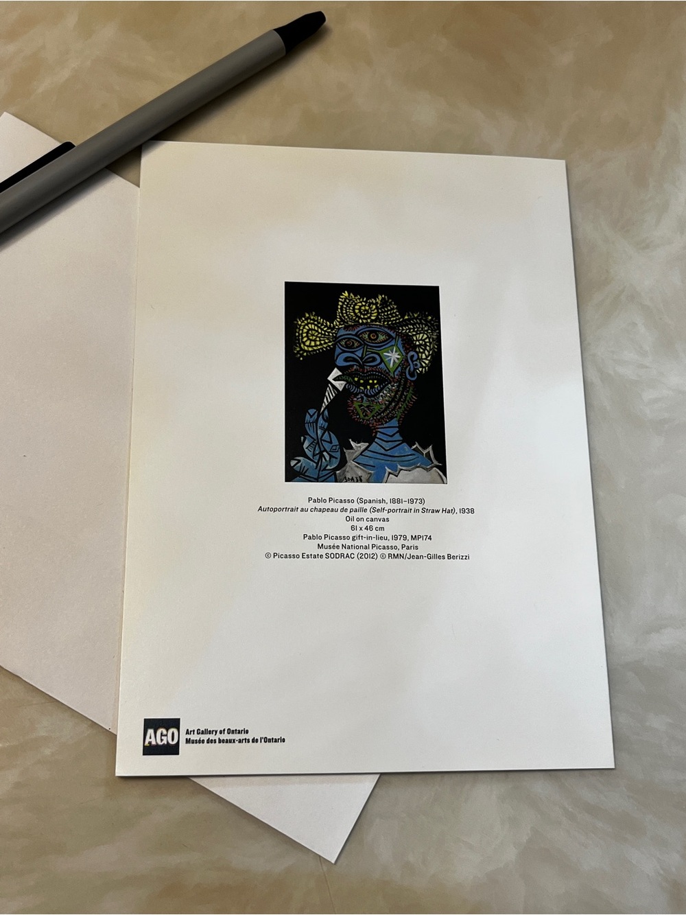 ✨2/$15✨ Picasso, Paris - Postal Cards AGO
Masterpieces from the musée National - Picture 3 of 6